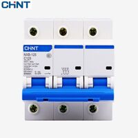 Cầu dao MCB Chint NXB-125 - 3P, 63A, 10KA