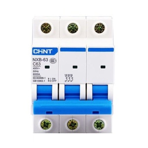 Cầu dao MCB Chint NXB-63 - 3P 10A 6kA