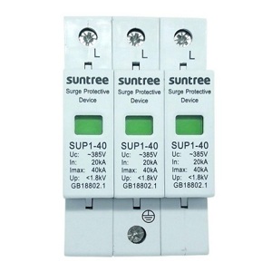 Cầu dao MCB chống sét Suntree SUP1-40 40kA 3P