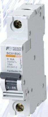 Cầu dao MCB Fuji BC61E0C - 10A 10kA 1P