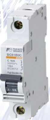 Cầu dao MCB Fuji BC61E0C - 25A 10kA 1P