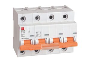 Cầu dao MCB LS BKH - 125A 10kA 4P