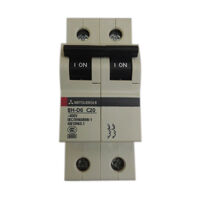 Cầu dao MCB Mitsubishi BH-D6 C N - 6A 6kA 2P