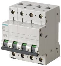 Cầu dao MCB Siemens 5SL6406-7CC 6A 6kA 4P