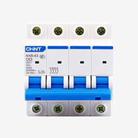 Cầu dao MCCB Chint NXB-63 - 4P 1A 6KA