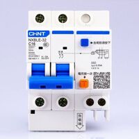 Cầu dao RCBO Chint NXBLE - 2P 10A 30mA