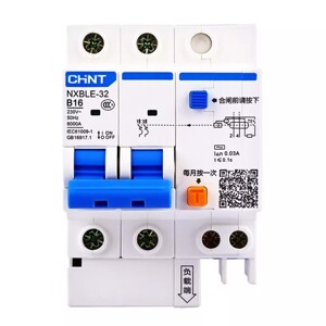 Cầu dao RCBO Chint NXBLE-32 2P 20A