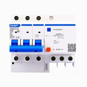 Cầu dao RCBO Chint NXBLE-32 3P 16A