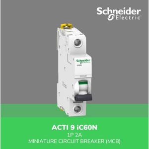 Cầu dao tự đông ACTI9 IC60N Schneider A9F74102 - 1P 3A C