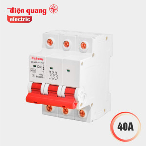 Cầu dao tự động DQHome ĐQ MCB15 C40 3P