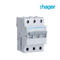 Cầu dao tự động MCB 3P 6A Hager - MY306E