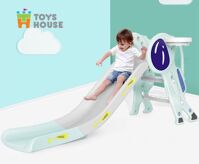 Cầu trượt kèm bóng rổ ngôi sao Toys House TH419-SL03