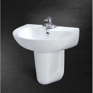 Chân chậu lavabo dài Caesar P2436