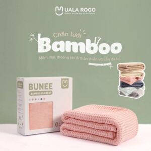 Chăn lưới vải sợi tre bamboo Uala Rogo UR4449