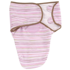 Chăn quấn bé Summer Infant Swaddleme Cotton Stripe