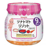 Cháo ăn liền Kewpie vị cá ngừ và cà chua cho trẻ trên 9 tháng