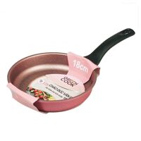 Chảo chống dính đúc vân đá dày 7 lớp Green cook CGP05-18 size 18cm