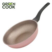 Chảo đúc vân đá đáy từ sâu lòng 30cm Green Cook GCP05-30IH