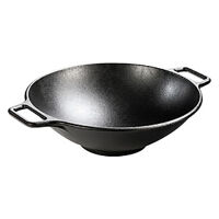 Chảo gang lodge wok 35.56 cm