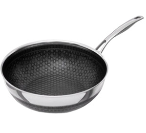 Chảo inox chống dính đáy từ 22 cm Kims Cook N122M