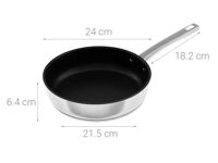 Chảo inox chống dính Elmich Smartcook SM-2702MN 24cm