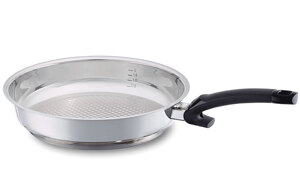 Chảo inox Fissler Steelux Comfort 24cm