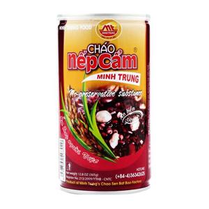 Cháo nếp cẩm Minh Trung lon 365g