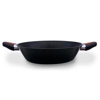 Chảo Paella đáy từ hợp kim nhôm chống dính Kims Cook 30cm PBO30