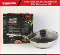 Chảo sâu Blackcube chống dính KimsCook B224CZ (24cm)