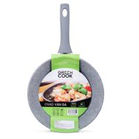 Chảo sâu đáy từ vân đá chống dính Green Cook GP02-28IH size 28cm