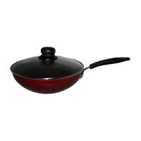 Chảo sâu nhôm nắp thủy tinh 26 cm-21569-D