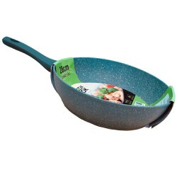 Chảo sâu vân đá dùng từ Greencook GCP02-26IH