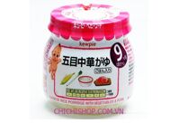 Cháo thịt heo rau nấm kewpie