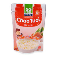 Cháo tươi Baby gà cà rốt, SG Food, 10 tháng, 240g