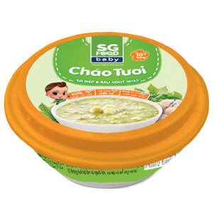 Cháo tươi Baby sò điệp rau ngót Nhật 240g