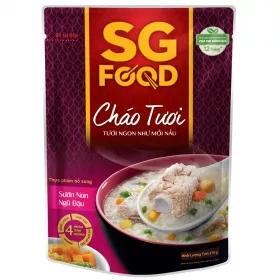 Cháo tươi SG Food sườn non ngũ đậu 270g