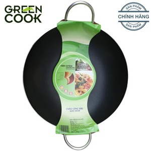 Chảo xào chống dính sâu lòng Green Cook GCP03-34