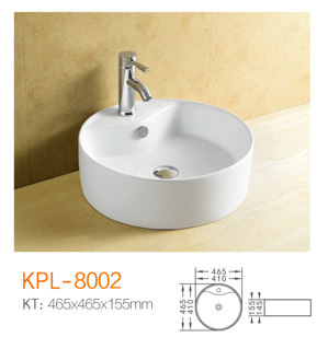 Chậu đặt bàn Keli KPL-8002