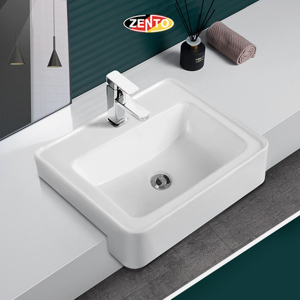 Chậu lavabo bán âm Zento LV1198