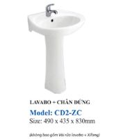 Chậu lavabo chân đứng Zico CD2-ZC