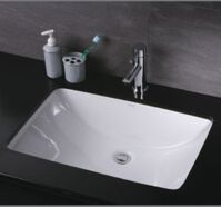 Chậu lavabo đặt âm bàn Caesar LF5119