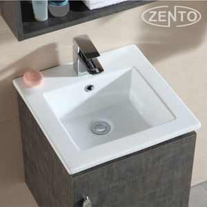 Chậu lavabo đặt bàn dương vành Zento LV8182