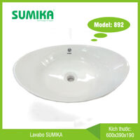 Chậu lavabo đặt bàn Sumika 892