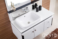 Chậu lavabo dương vành Zento LV26110