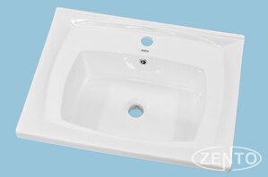 Chậu lavabo dương vành Zento LV8156