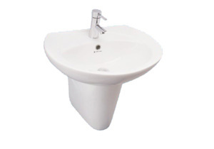 Chậu lavabo treo tường Thiên Thanh LT35LLT/PT3500T