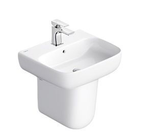 Chậu lavabo Viglacera V23 + Chân lửng