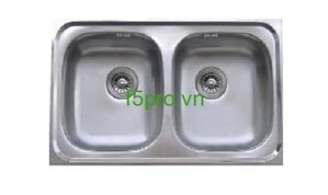 Chậu nhà bếp 2 hố Fagor OKP 2B