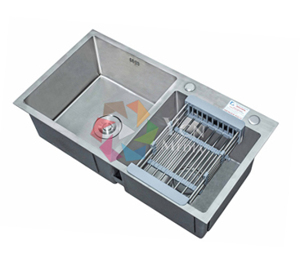 Chậu rửa 2 hố RL04-909 Inox