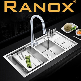 Chậu rửa bát Hàn Quốc Ranox RN4491